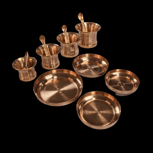 Aachmani Pure Copper Puja Patra - Image 4