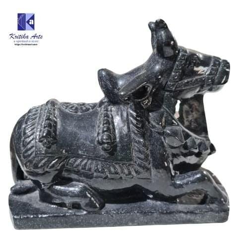 ,Black Granite Nandi Medium Sizes" - Image 2