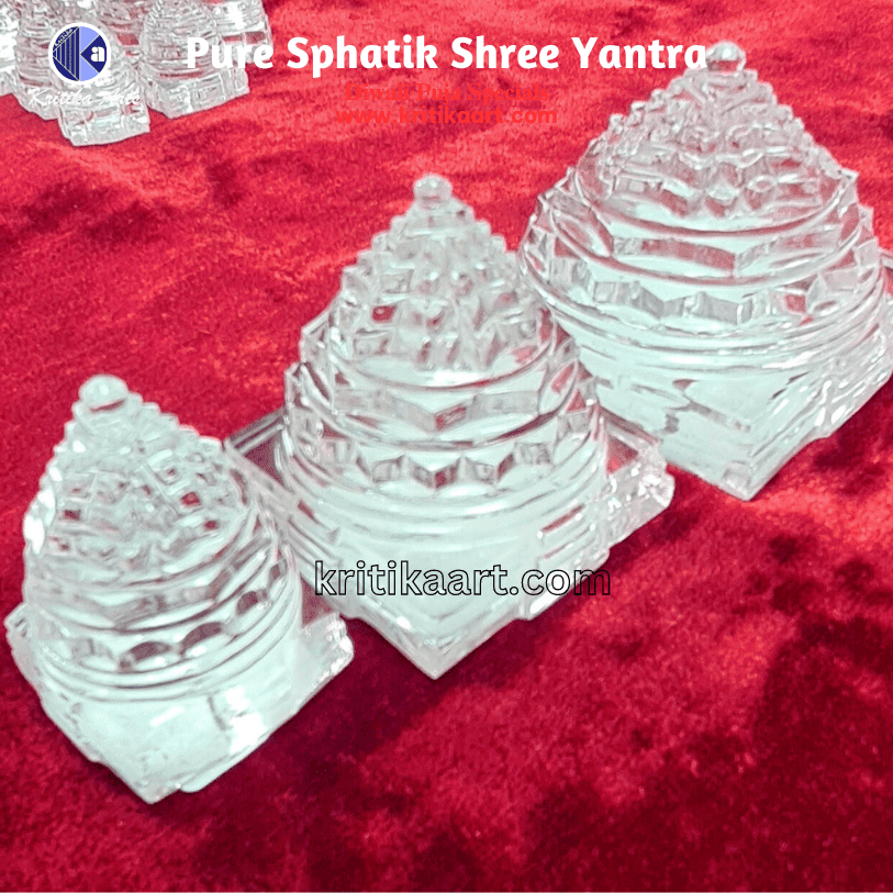 'Shree Yantra Real Crystal Sphatik Stone" 100 % Original Quality - Image 5