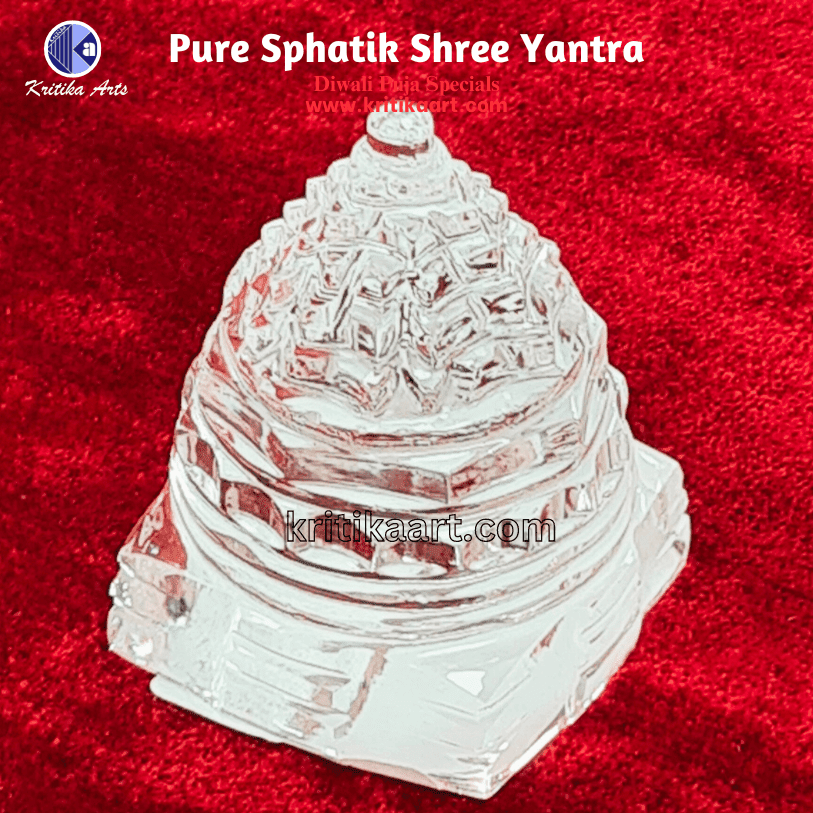 'Shree Yantra Real Crystal Sphatik Stone" 100 % Original Quality - Image 7