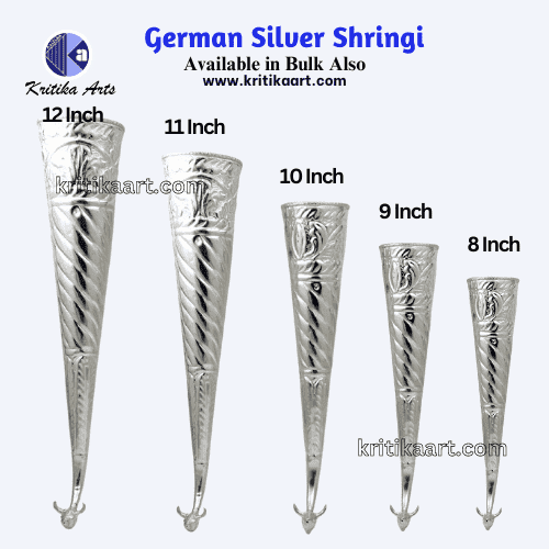 ,*German Silver Gaumukhi Abhishek Shringi - Image 2