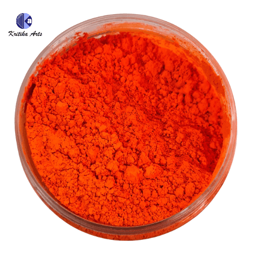 Hanuman Ji Orange Sindoor 500gm | Dwaldies Bandan Peela Sindoor | Hanuman Chola Sindoor | Kritika Arts hanuman ji orange sindoor 500gm